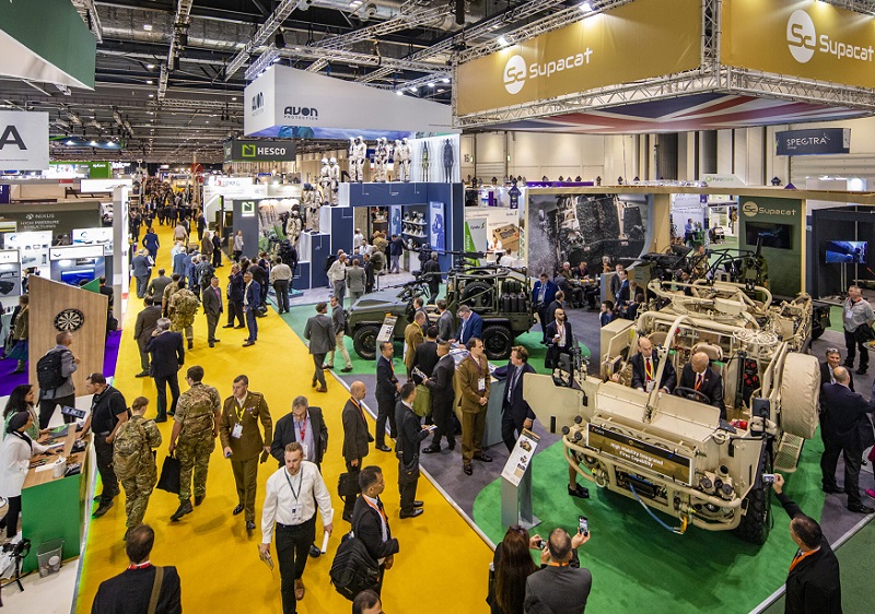 DSEI英国伦敦军警防务展将于2023年9月12-15日举办,世界最大的陆空配备和防卫展之一!展位、门票、会刊、参展商名单如何申请