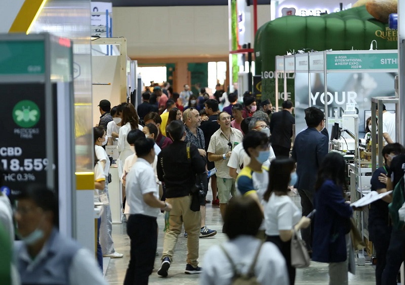 泰国曼谷大麻展、亚洲大麻展将于2023年11月22-25日举办,亚洲最大规模的大麻与CBD展!想参展找聚展