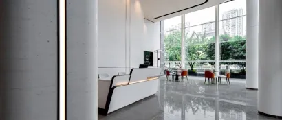 大理石案例 | 财富广场城市展厅