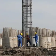 【项目进展】力争年前完工！浙能舟山六横LNG接收站项目储罐桩基工程建设稳步推进中