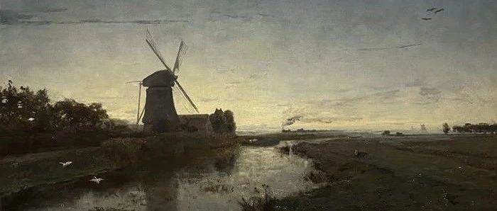 “云与光：印象派在荷兰”大展【一】：荷兰也有“巴比松”