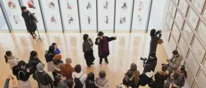 日本动画大师月冈贞夫作品展在杭州启幕