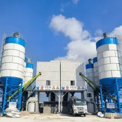 方圆搅拌站积极参与圭亚那交通建设工程