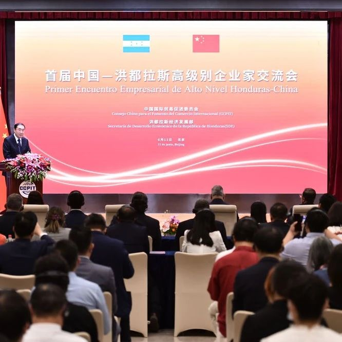 【新华社】首届中国—洪都拉斯高级别企业家交流会在京举行