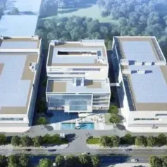 青岛华芯晶元第三代半导体化合物晶片衬底项目封顶