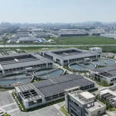 光伏发电+污水净化+人工湿地！这样的水质净化厂你见过吗？