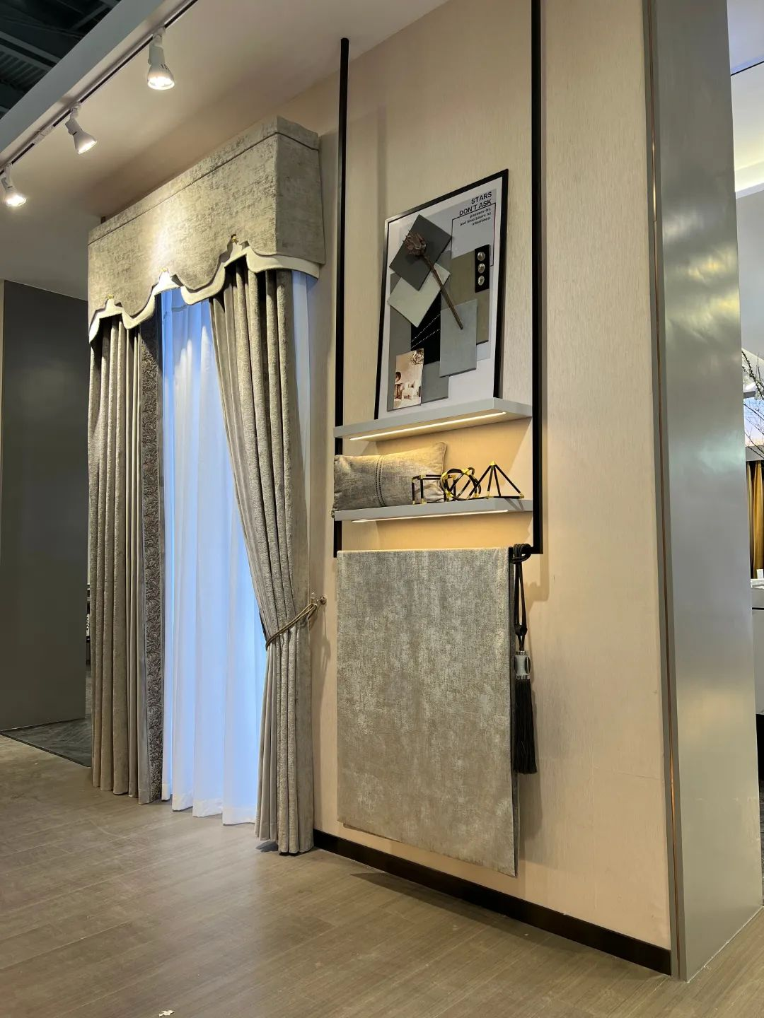 【剧透】展商展品·窗帘墙布 | 金佰利:专业做绒布,专注做好绒布-聚展