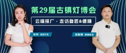 下午3点直播 | 室内装饰照明、灯饰配件、塑胶模具.......带你云端探厂了解更多新品！