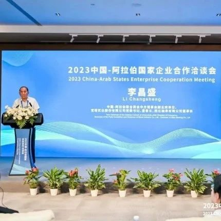 中国—阿拉伯国家企业合作洽谈会在广州举行，西北轴承作为中阿联合商会中方理事会副主席单位受邀出席会议