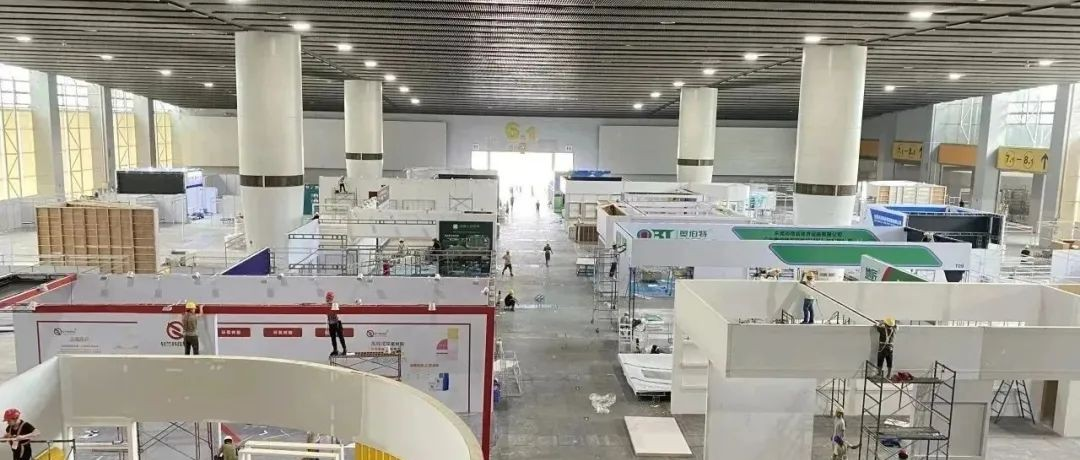 倒计时两天！布展工作火热进行中，8月14-16日，我们广州·广交会展馆A区见！