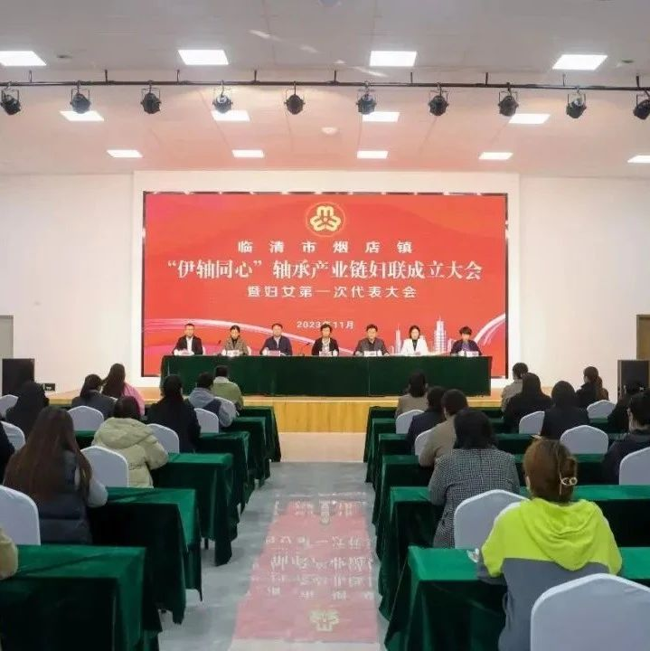山东临清成立轴承产业链妇联，三万女性从业者有了“娘家”