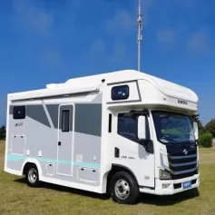 【展商推荐】大水大电大空间，高赛上汽跃进H500轻卡C型房车来了