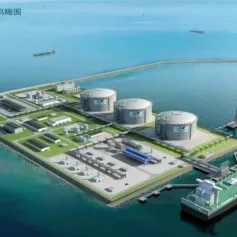 【项目进展】江苏华电赣榆LNG接收站项目 码头工程建设速度“加码”