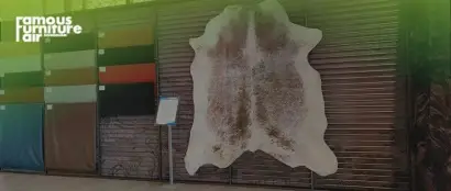 东莞名家具展一行前往河北无极县走访调研牛皮革产业基地