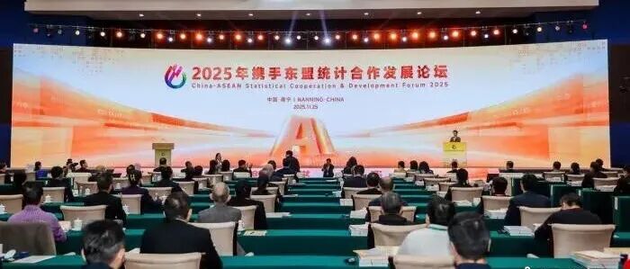2025年携手东盟统计合作发展论坛在南宁举办